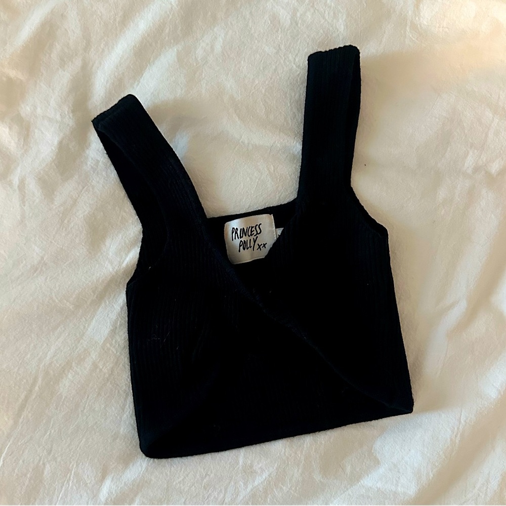 Princess Polly Black Tank